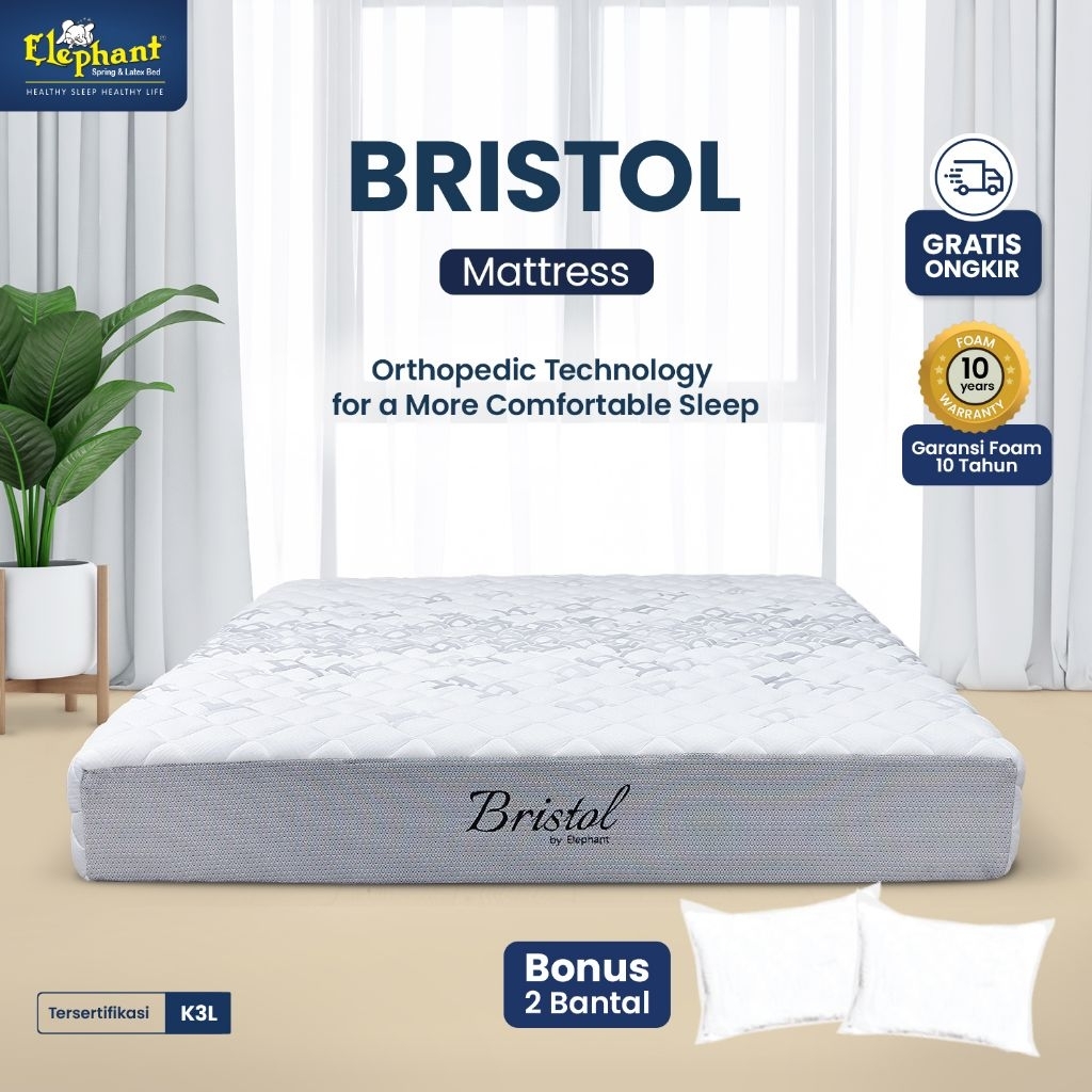 Elephant Springbed Kasur Orthopedic type Bristol Non Per 120, 160, 180x200