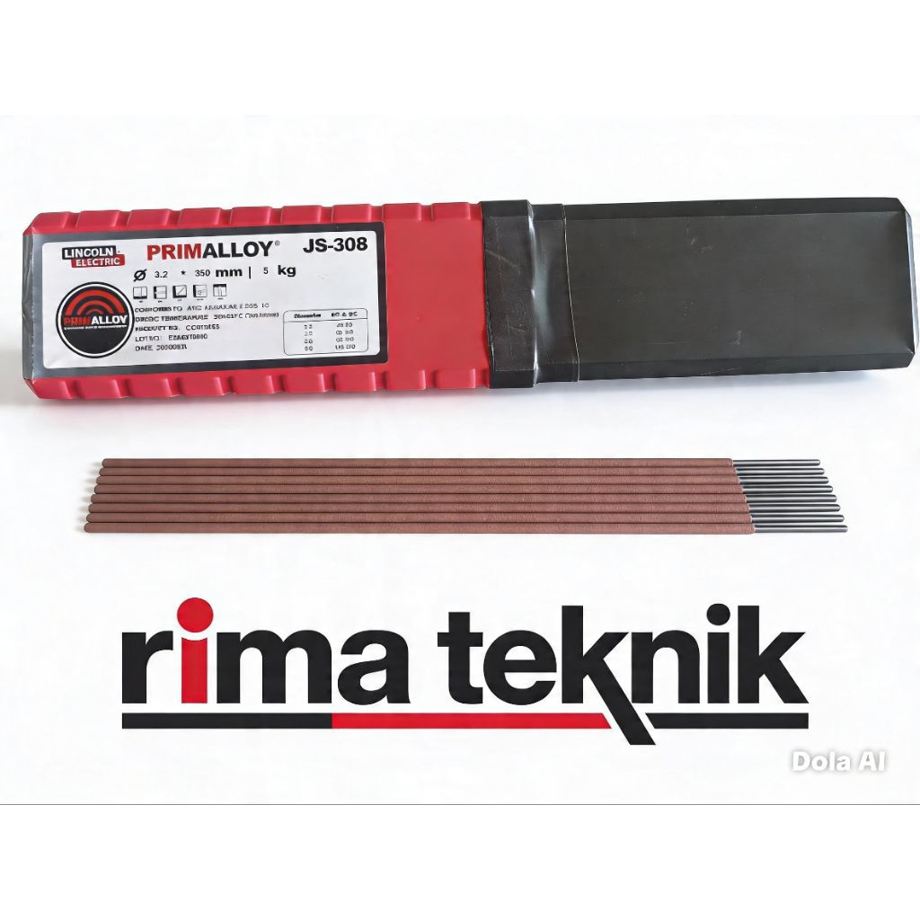 kawat las stainless 308 Lincoln PRIMAALLOY JS 308L (harga per boxt) best