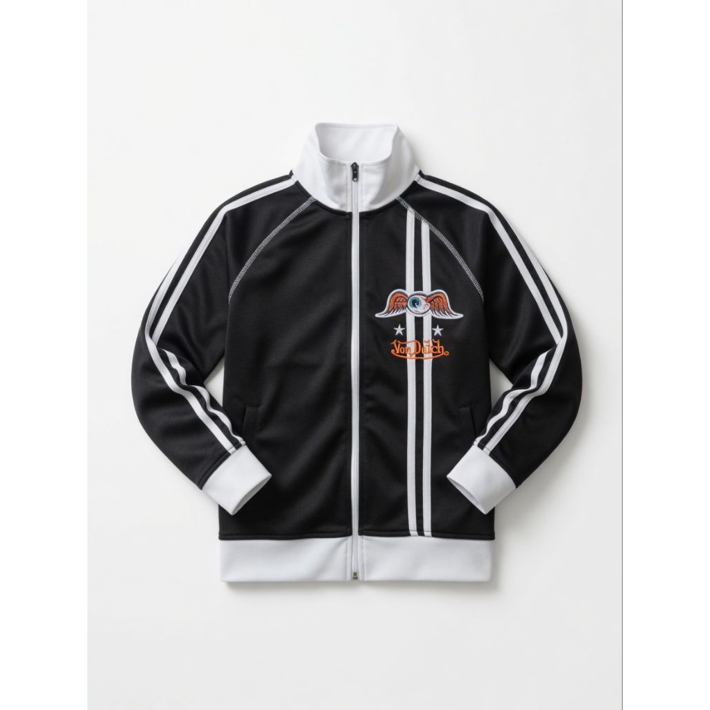 Jaket Tracktop Von Dutch y2k bekas/second/pl/preloved