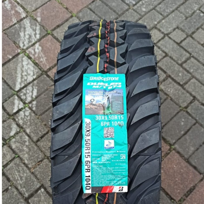 Bridgestone Dueler MT D674 Ukuran 30 x 9.50 R15 - Ban Mobil Offroad Jimny Taft Vitara