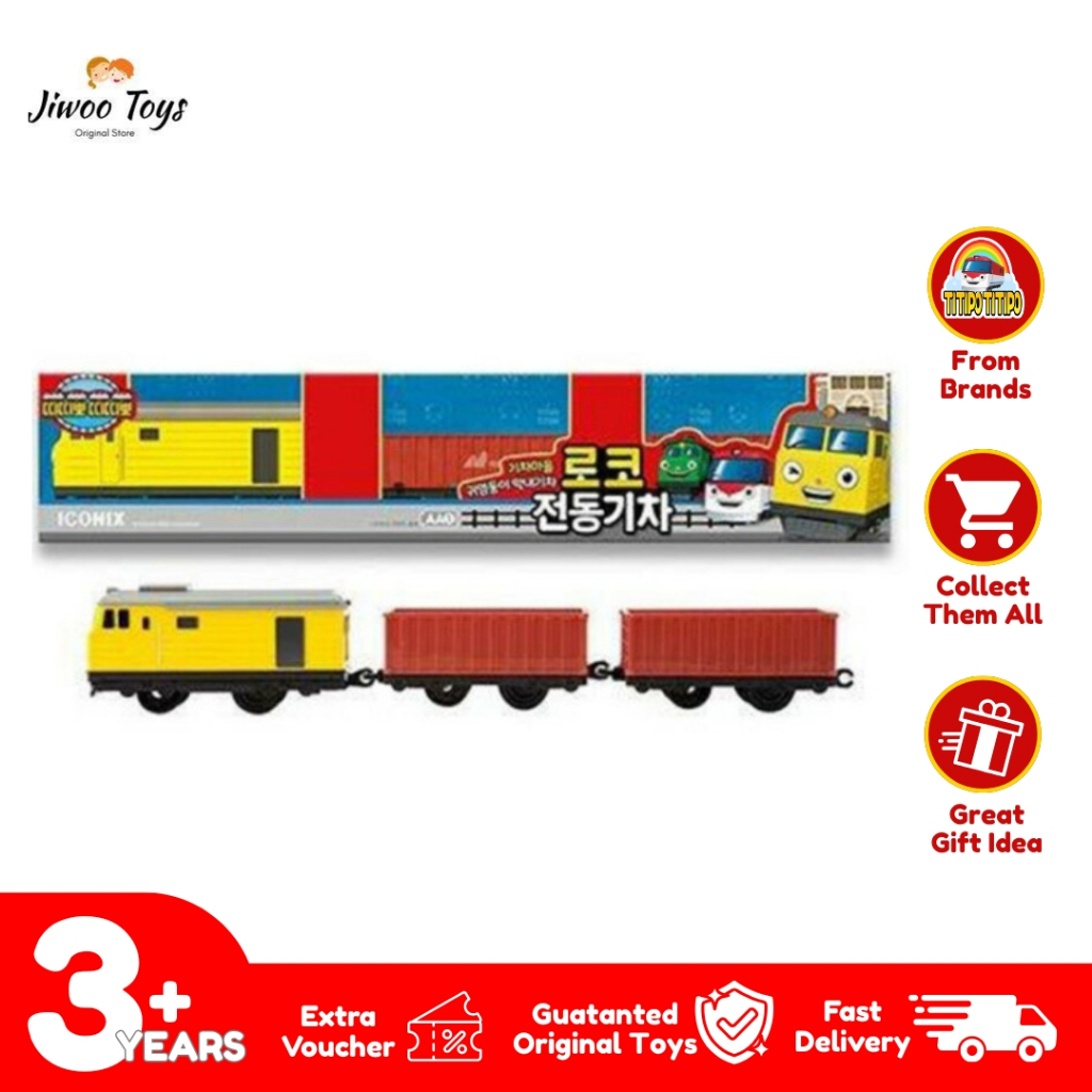 Mainan Kereta Titipo Loco Train Set TPT-118003