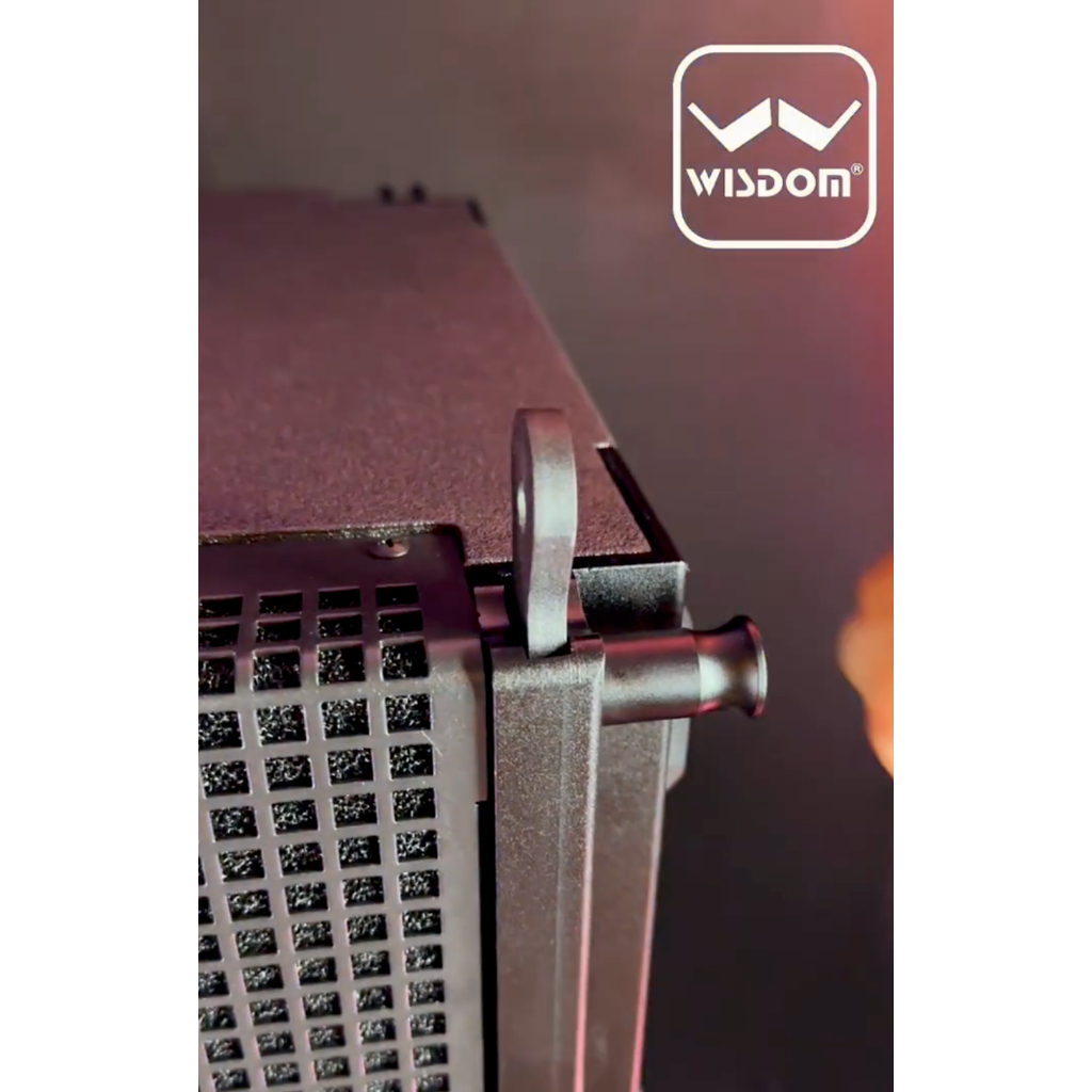 (JUAL 1 HARDCASE ISI 2 BUAH) Wisdom MS-210NEO / MS 210 Neo – Speaker Line Array 10 Inch Speaker dengan Hardcase Wisdom