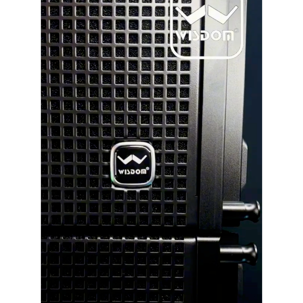 (JUAL 1 HARDCASE ISI 2 BUAH) Wisdom MS-210NEO / MS 210 Neo – Speaker Line Array 10 Inch Speaker dengan Hardcase Wisdom