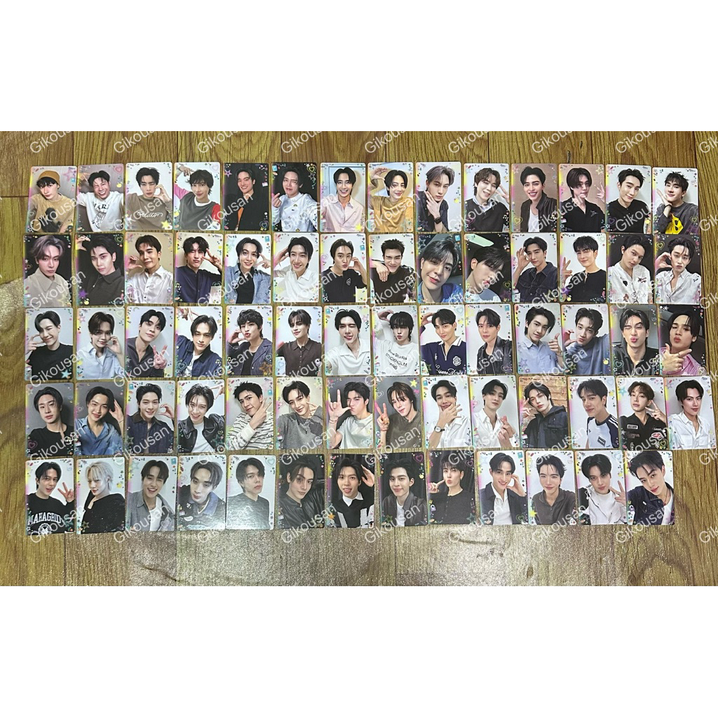 READY STOCK PHOTOCARD FANIVAL SELFIE HEART SHOOT 2025 PONDPHUWIN HONG PERTHSANTA WILLIAMEST GEMINIFO
