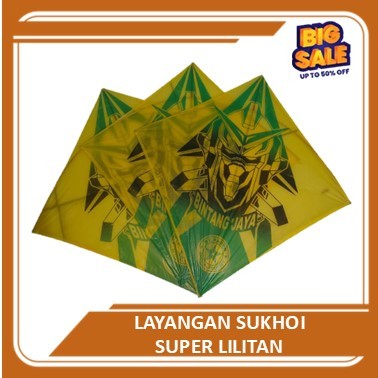 SUKHOI SUPER LAYANGAN ADUAN TURNAMEN LOMBA HORE HORE SUKHOI STANDAR (WAJIB PACKING TAMBAHAN) / LAYAN