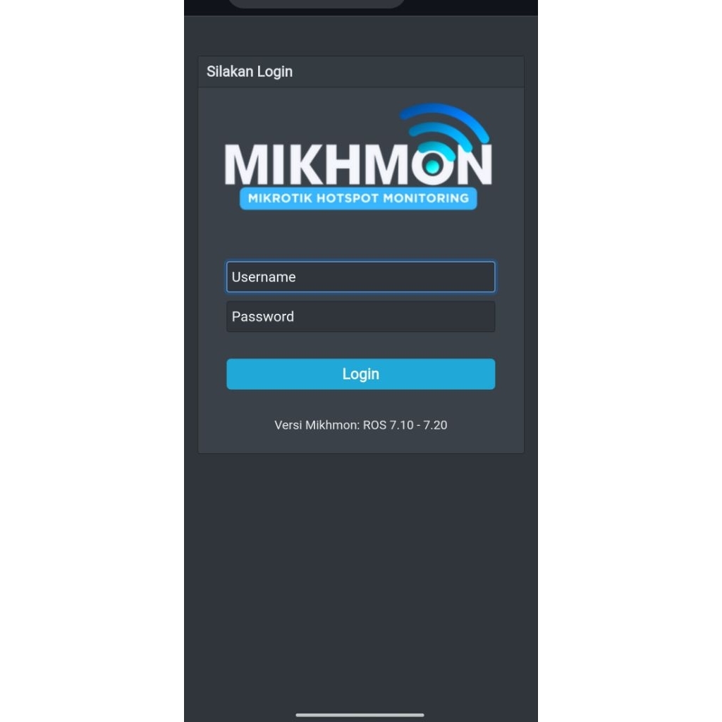 MIKHMON ONLINE VERSI ROS 7