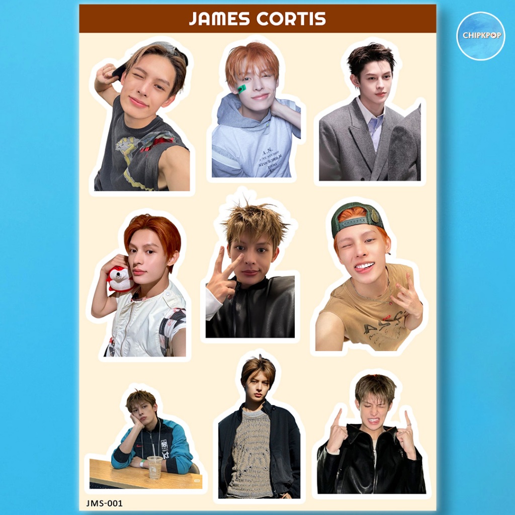 STICKER JAMES CORTIS I JAMES CORTIS I CORTIS KPOP I STICKER KPOP I STICKER CORTIS I STICKER JAMES CO