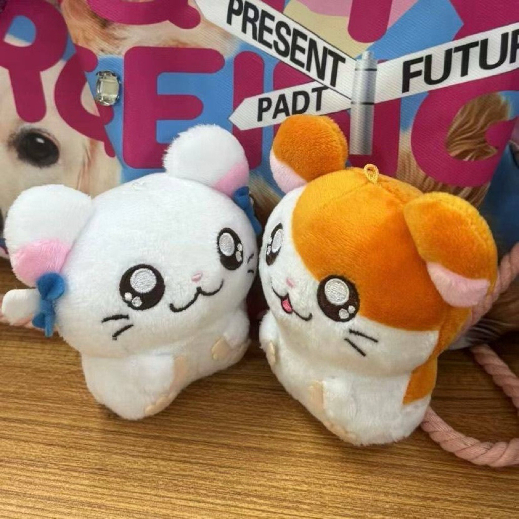 [PREORDER] Plush Keychain Hamtaro Lili – Riku Doll Gantungan Boneka Cute