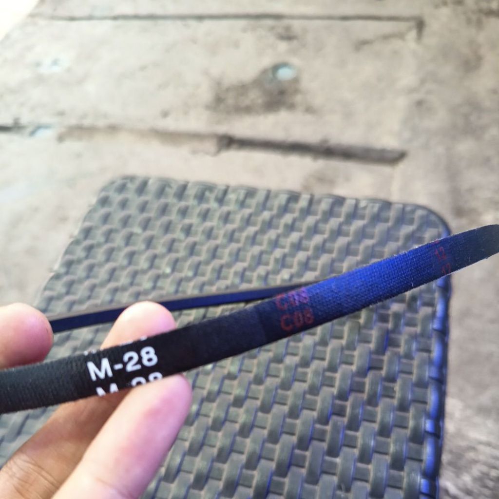vanbelt m28e mesin cuci polytron 2 tabung