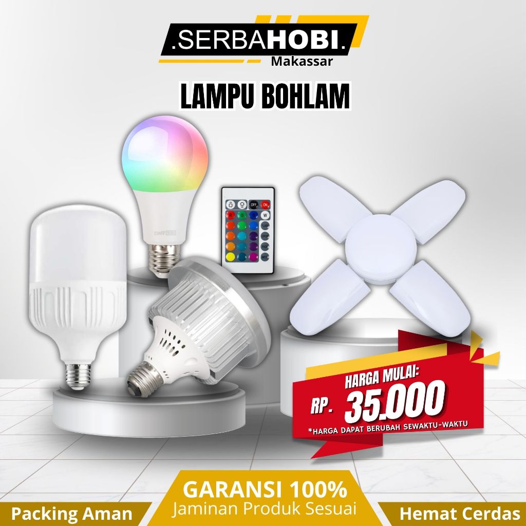 LAMPU BOHLAM - LAMPU STUDIO FOTO - PENERANGAN LAMPU STUDIO FOTO
