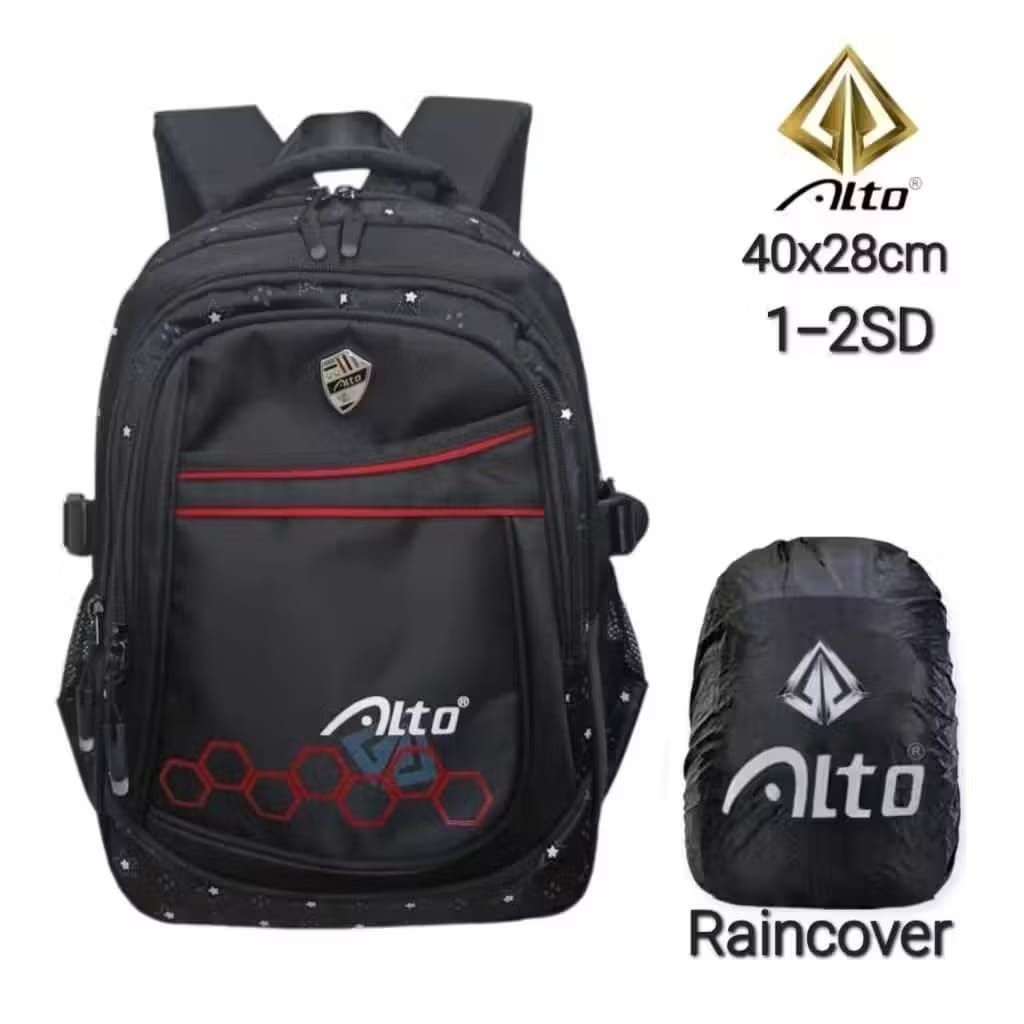Tas Ransel Sekolah Alto / Tas Backpack Tas Sd Smp / Tas Alto Tanggung
