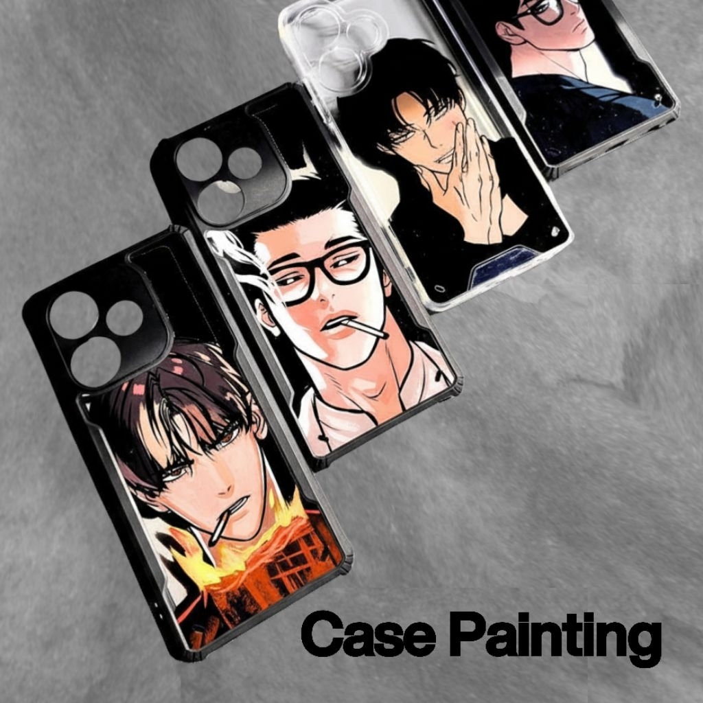 (OPEN PO) Case painting anime/manhwa/manga,Costum Case painting