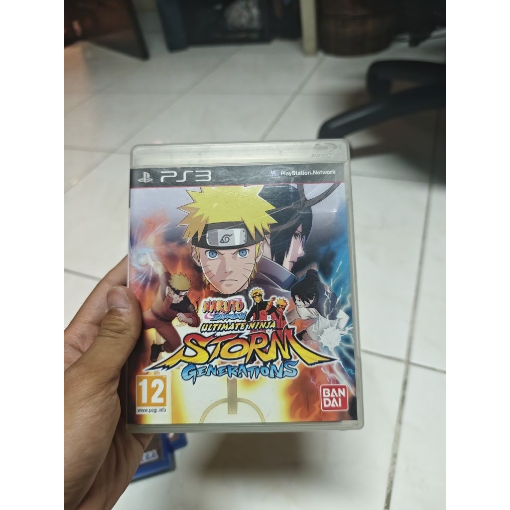 BD Naruto Ultimate Ninja Storm 4 Generations Generation PS3 PlayStations PlayStation 3 BluRay Kaset 