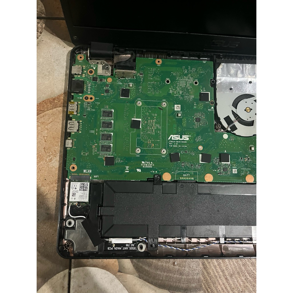 motherboard asus x505z amd ryzen 3 2200u