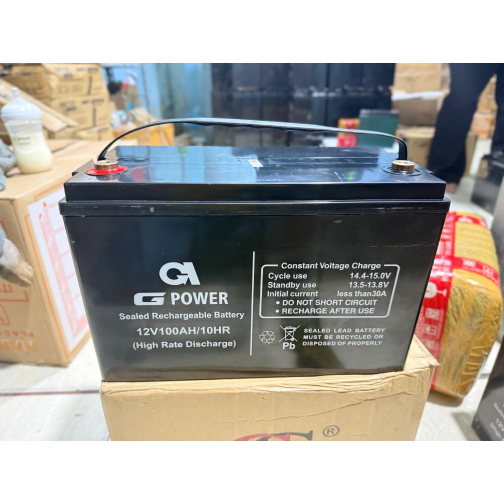 battery vrla G POWER 12V-100AH/10HR original