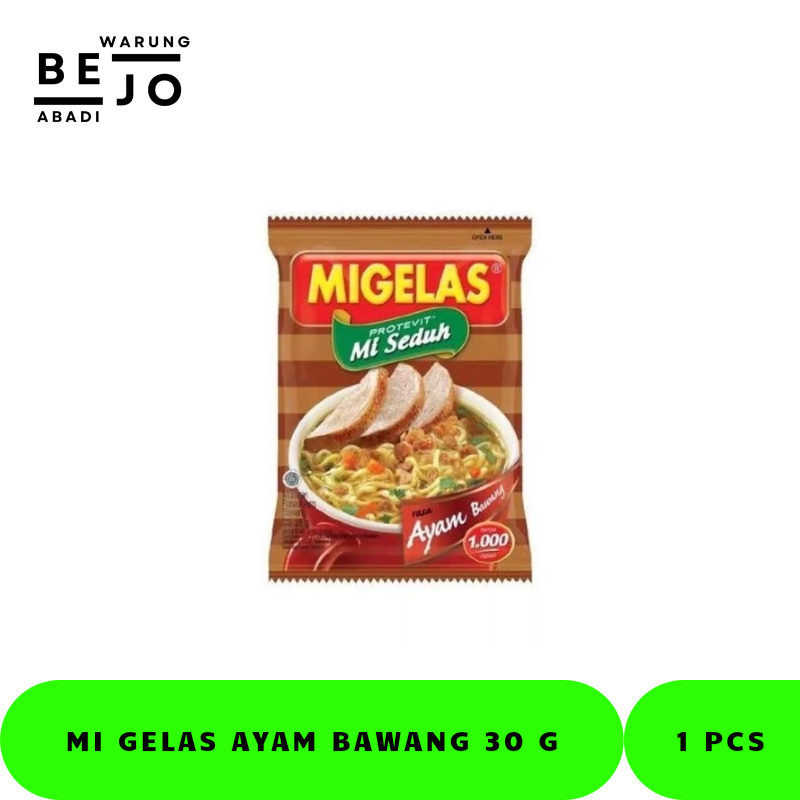 Mie Gelas Rasa Ayam Bawang