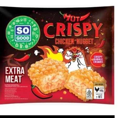 so good hot crispy nugget