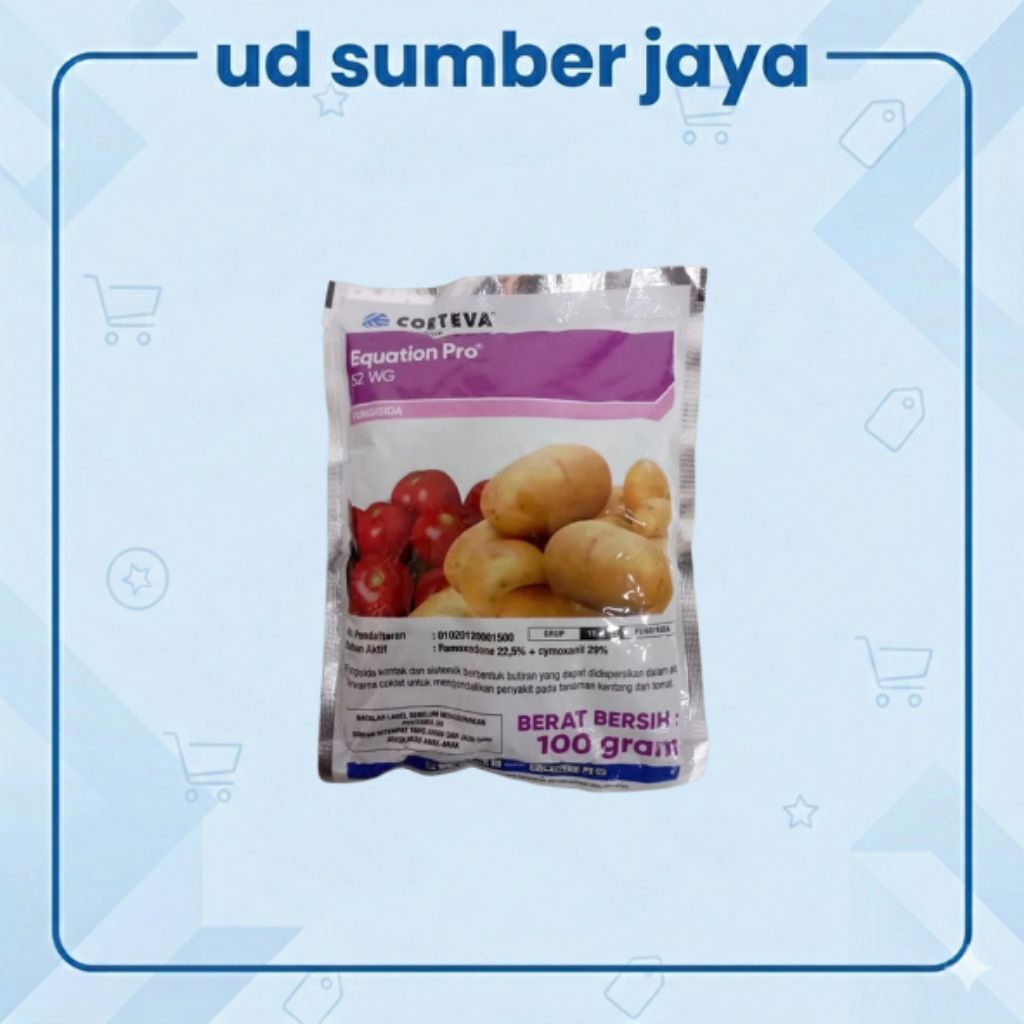 Fungisida Equation Pro 52 WG 100 Gram Famoksadon Simoksanil