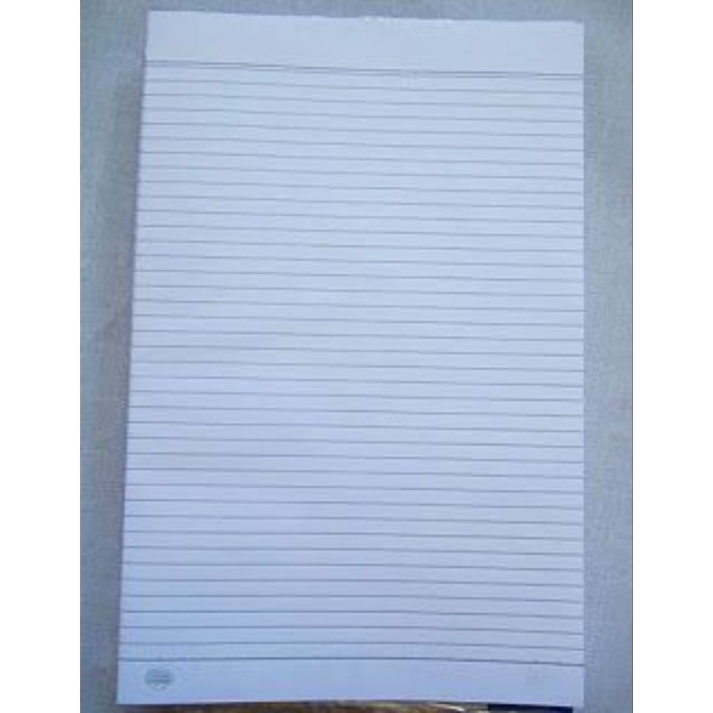folio bergaris(double garis)