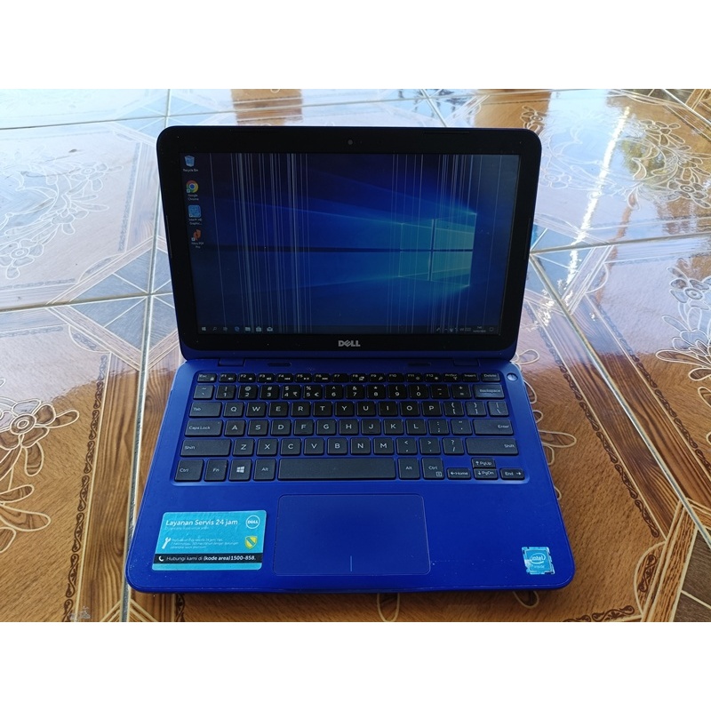 Laptop Dell Inspiron 3162 Netbook 11" Baterai Baru