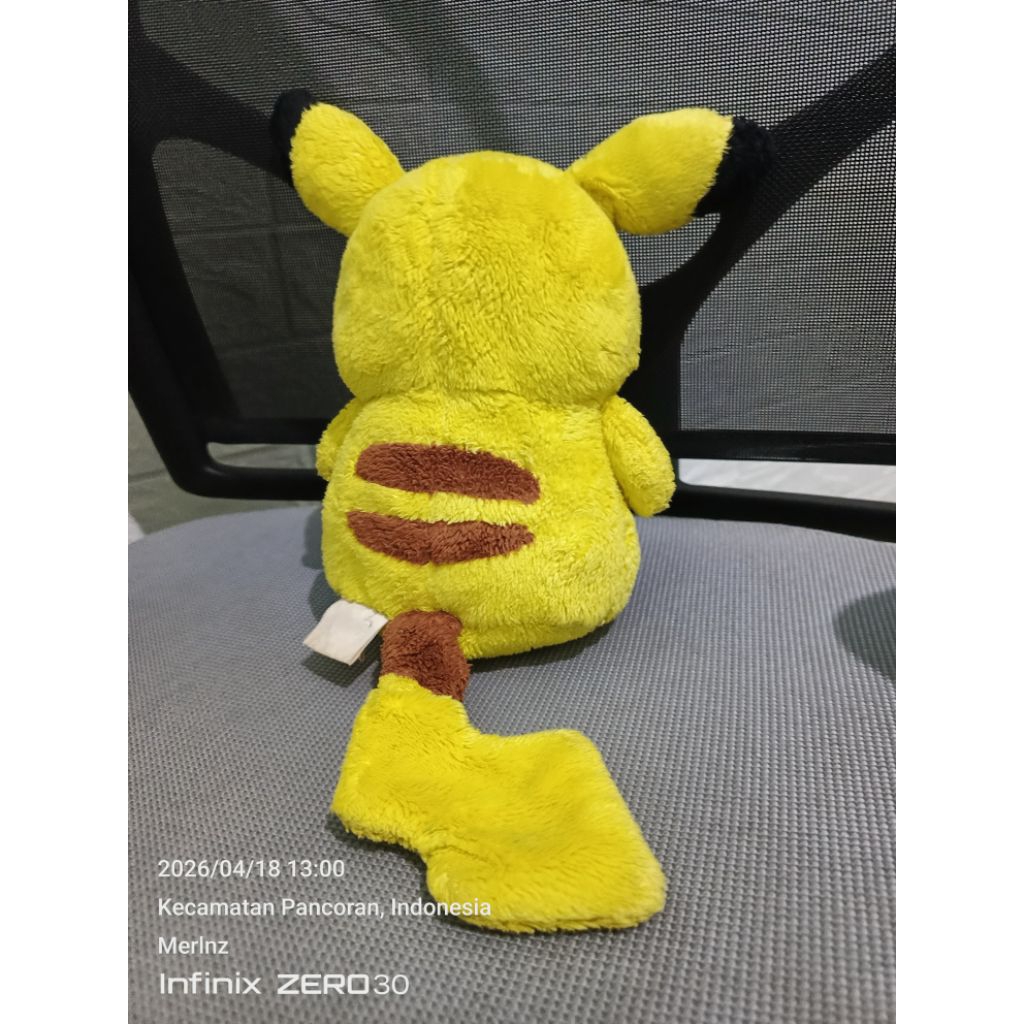 Boneka pikachu bulu changi x TAKARATOMY plush pokemon