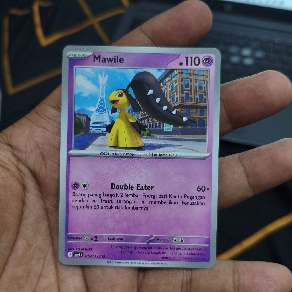 mawile ledakan peniada - tcg pokemon / kartu pokemon
