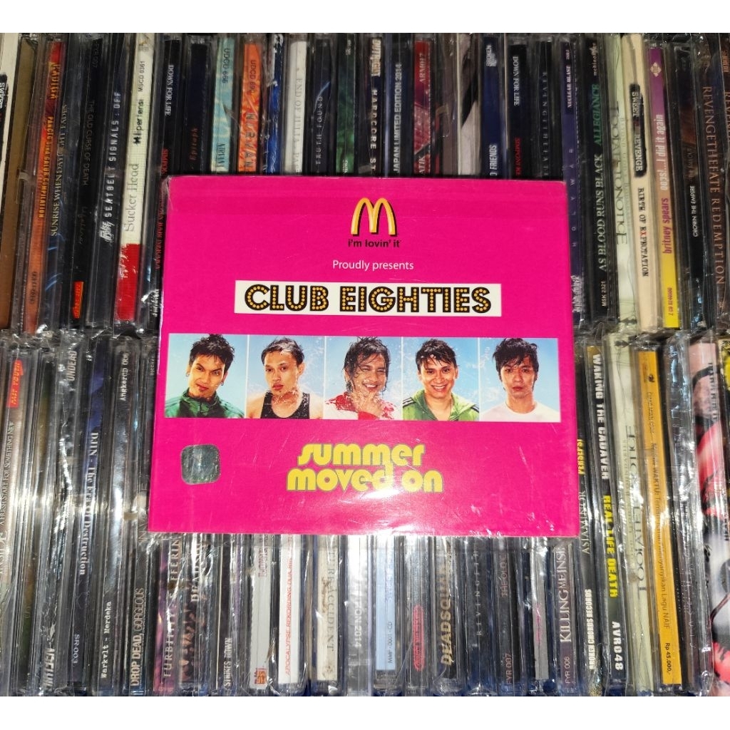 CD Club Eighties - Summer Moved On