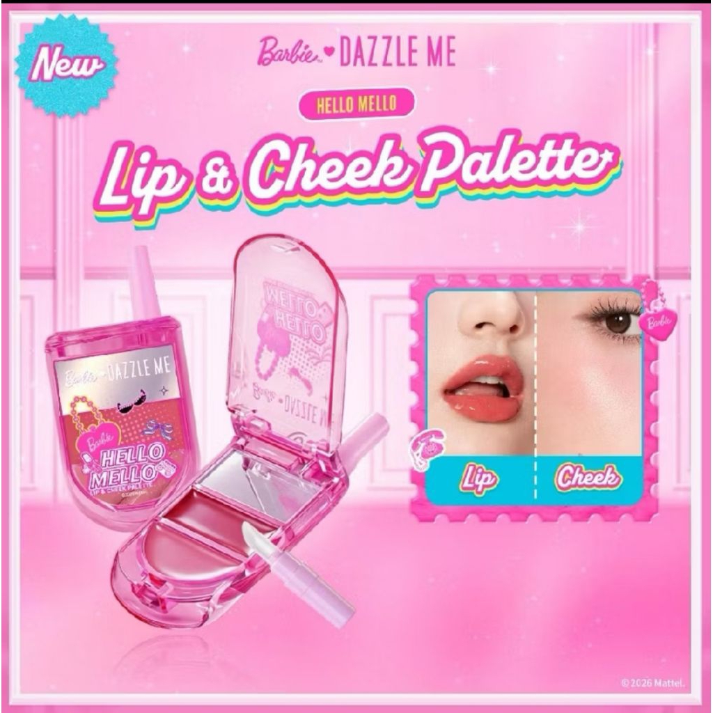 Dazzle Me Hello Mello lip & Cheek Pallet