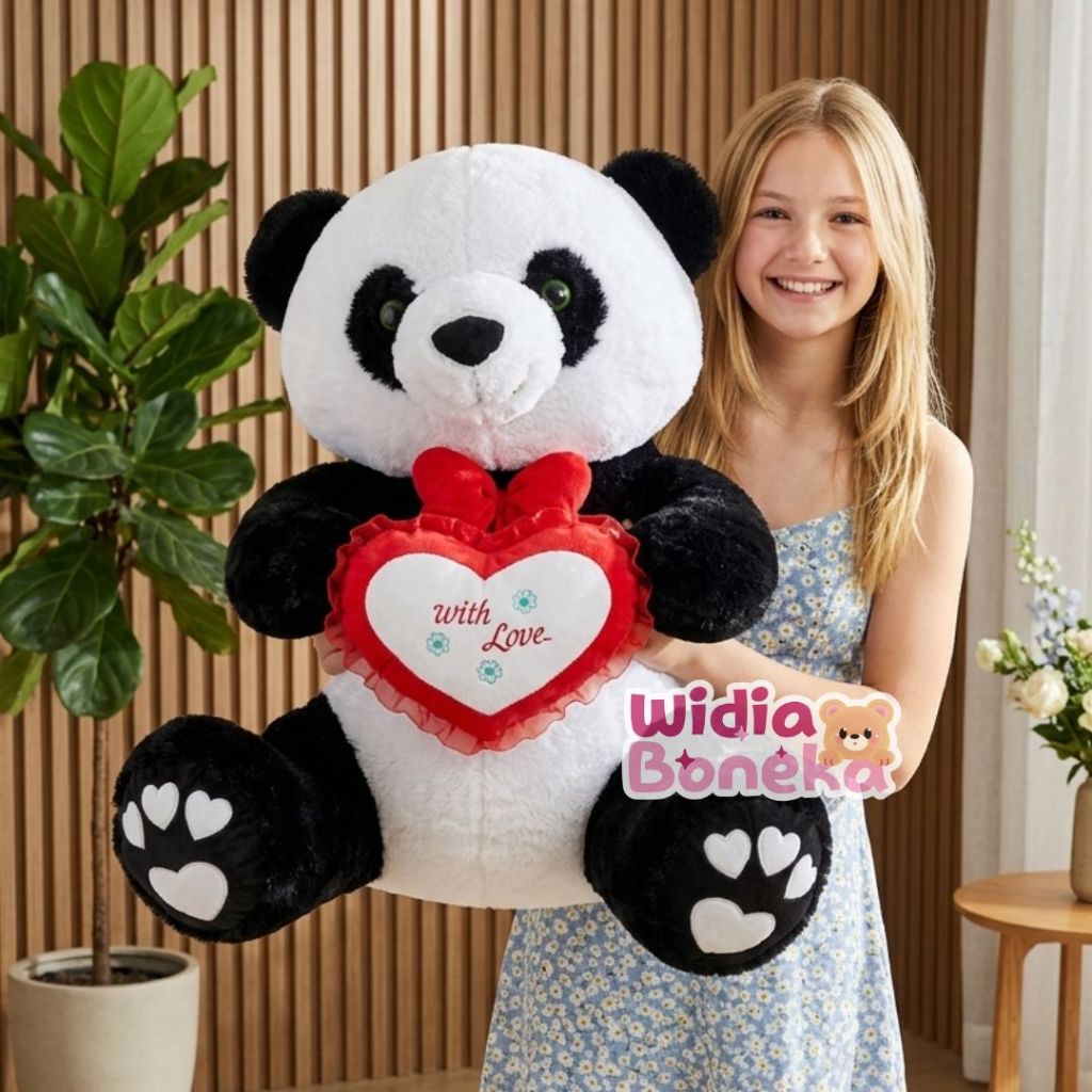 Boneka Panda Love Pita Super Jumbo
