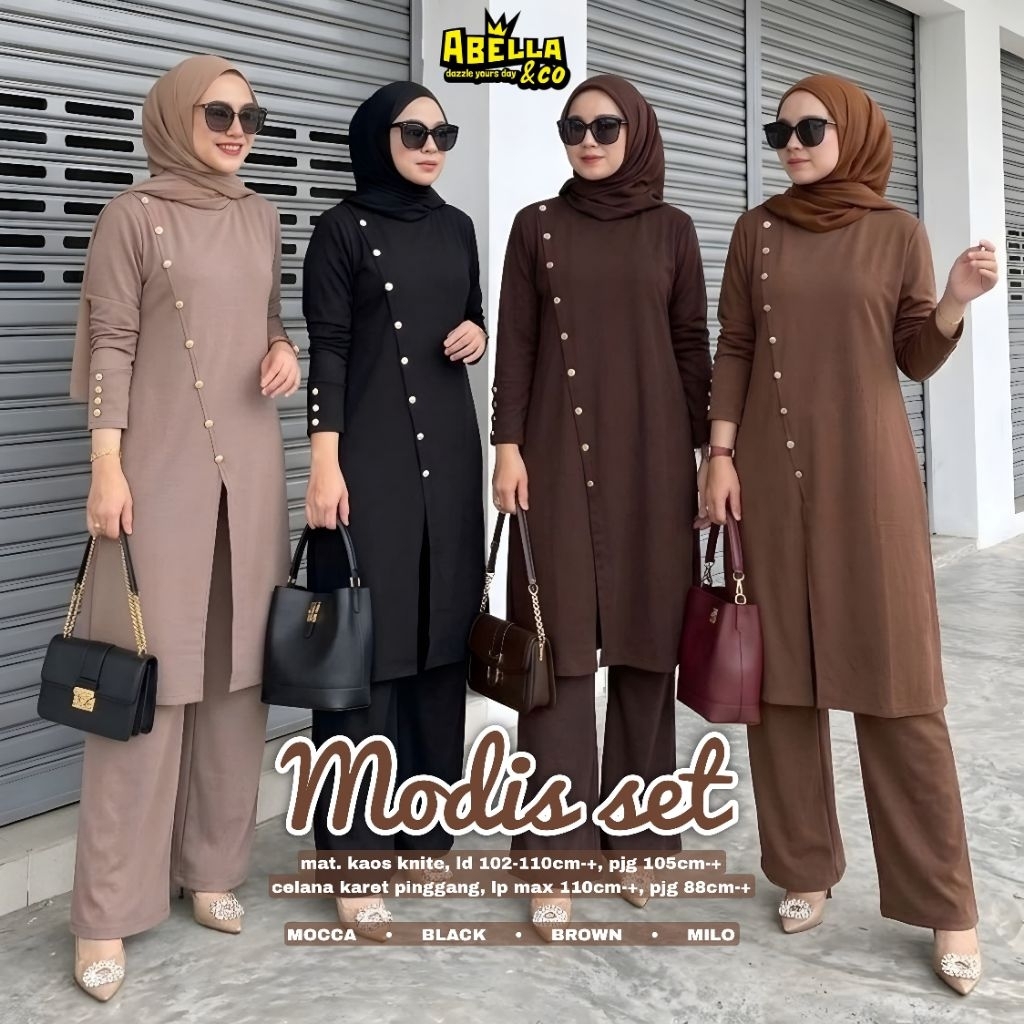 MOCA Modis Miya Set Oneset Setcel ABL Shofiya Fashion SFS Meong Solo