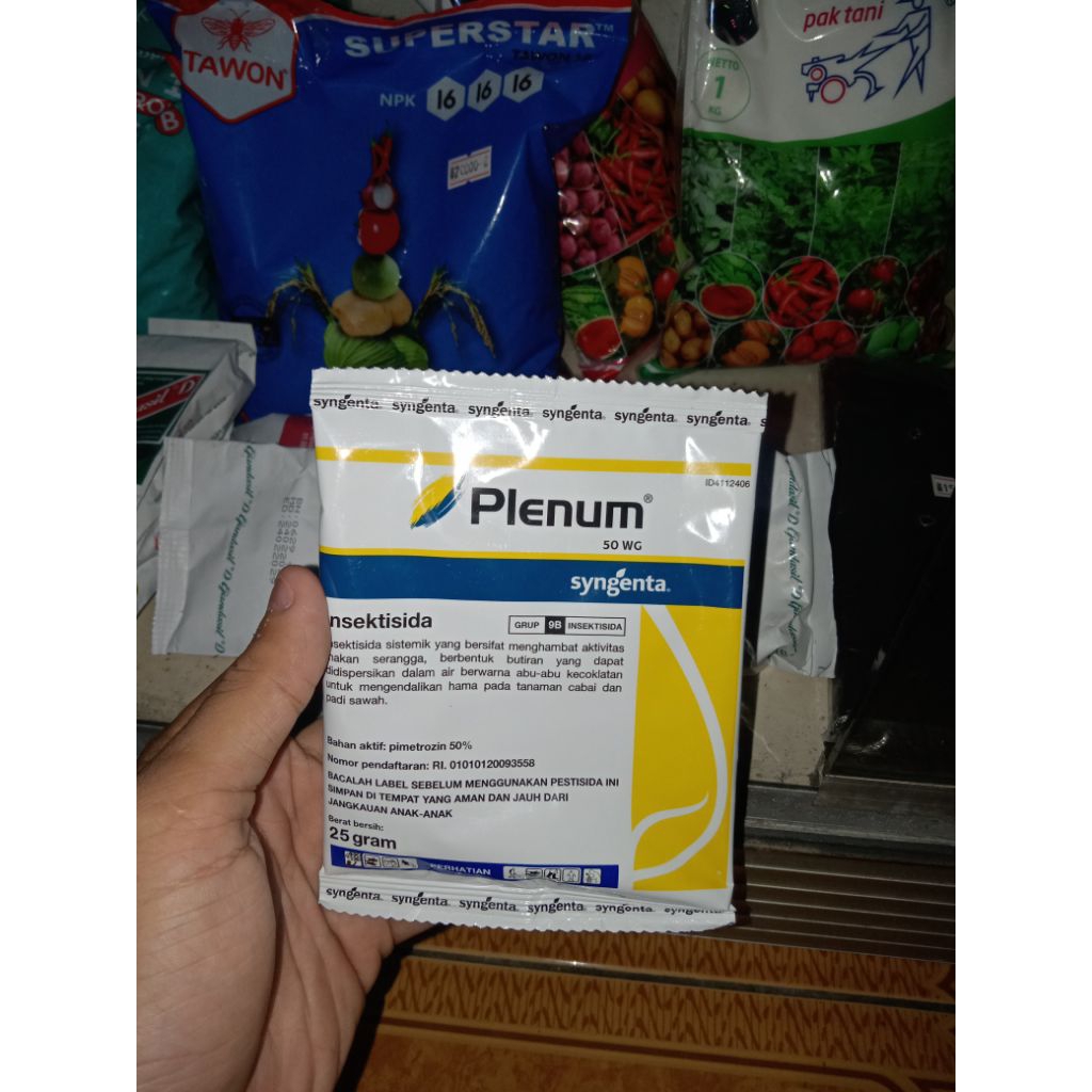 Plenum 25 Gram Insektisida Sistemik - Efektif Membasmi Hama Wereng