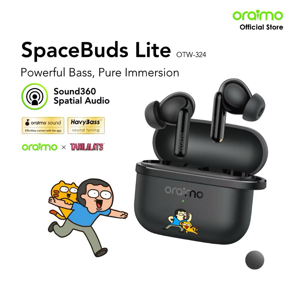 ORAIMO X TAHILALATS TWS BLUETOOTH SPACEBUDS LITR OTE-324 TRUE WIRELESS STEREO HEADSET BLUETOOTH TWS