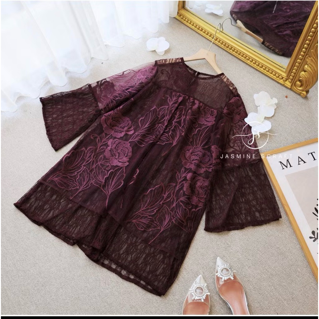 NEW JASMINE BURGUNDY