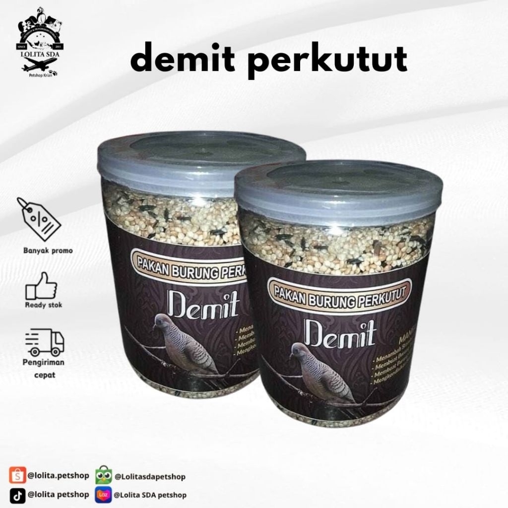demit pakan burung perkutut makanan burung perkutut demit perkutut