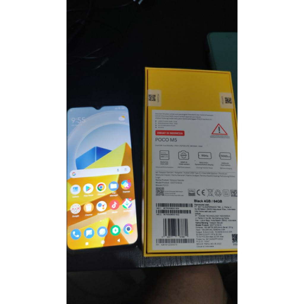 Poco M5 4/64 second bekas