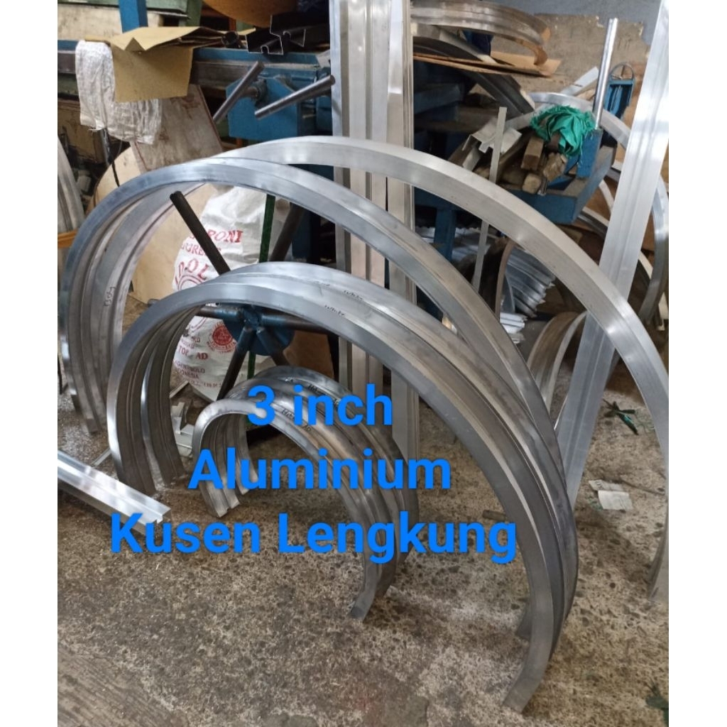 Kusen Aluminium Pintu /Jendela Lengkung