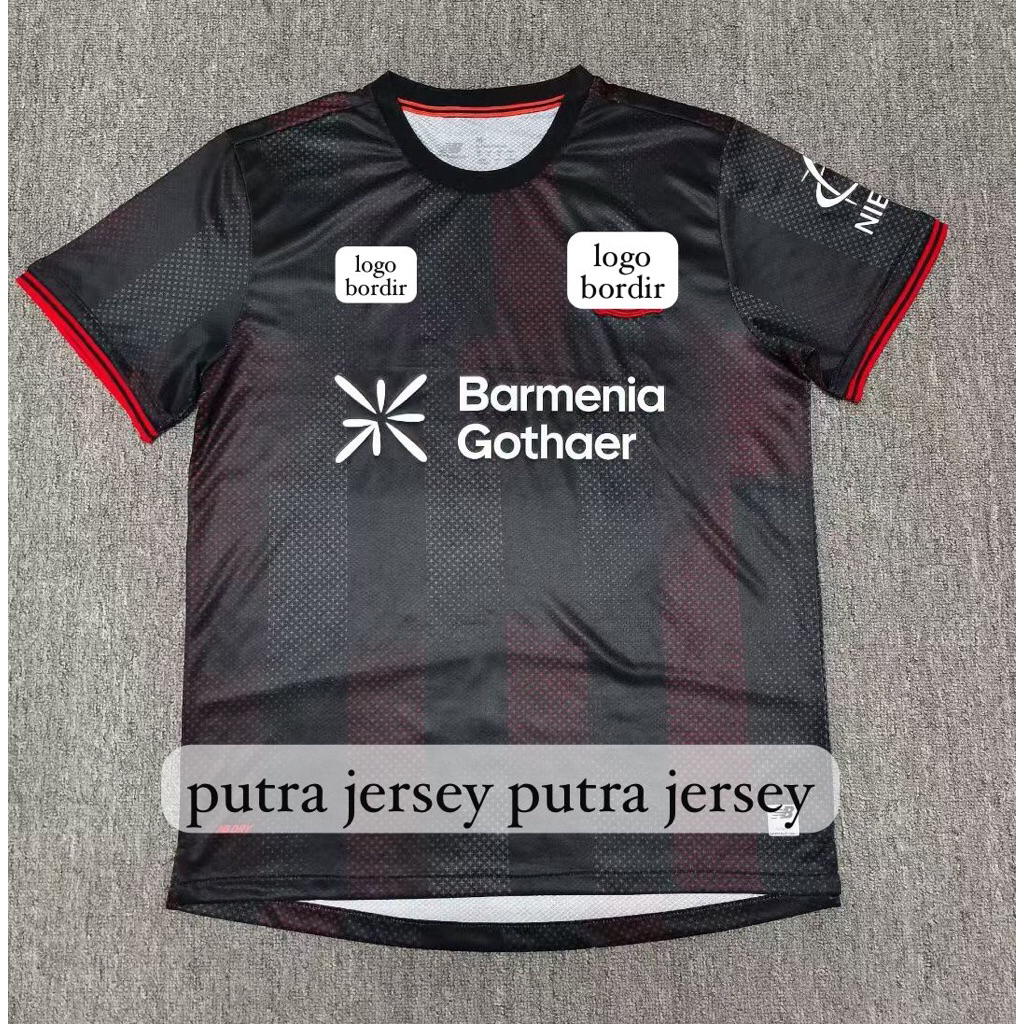 JERSEY BAJU BOLA LEVERKUSEN HOME 2025 2026 JERSEY BOLA OLAHRAGA