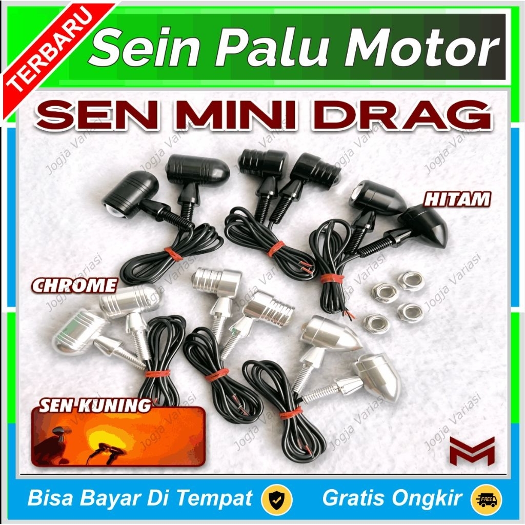SEIN LED LAMPU MATA ELANG DRAG MINI PALU LANCIP CB