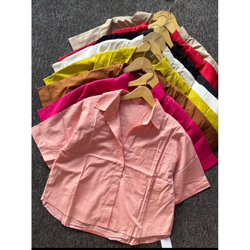 Emilia Collar Crop Top