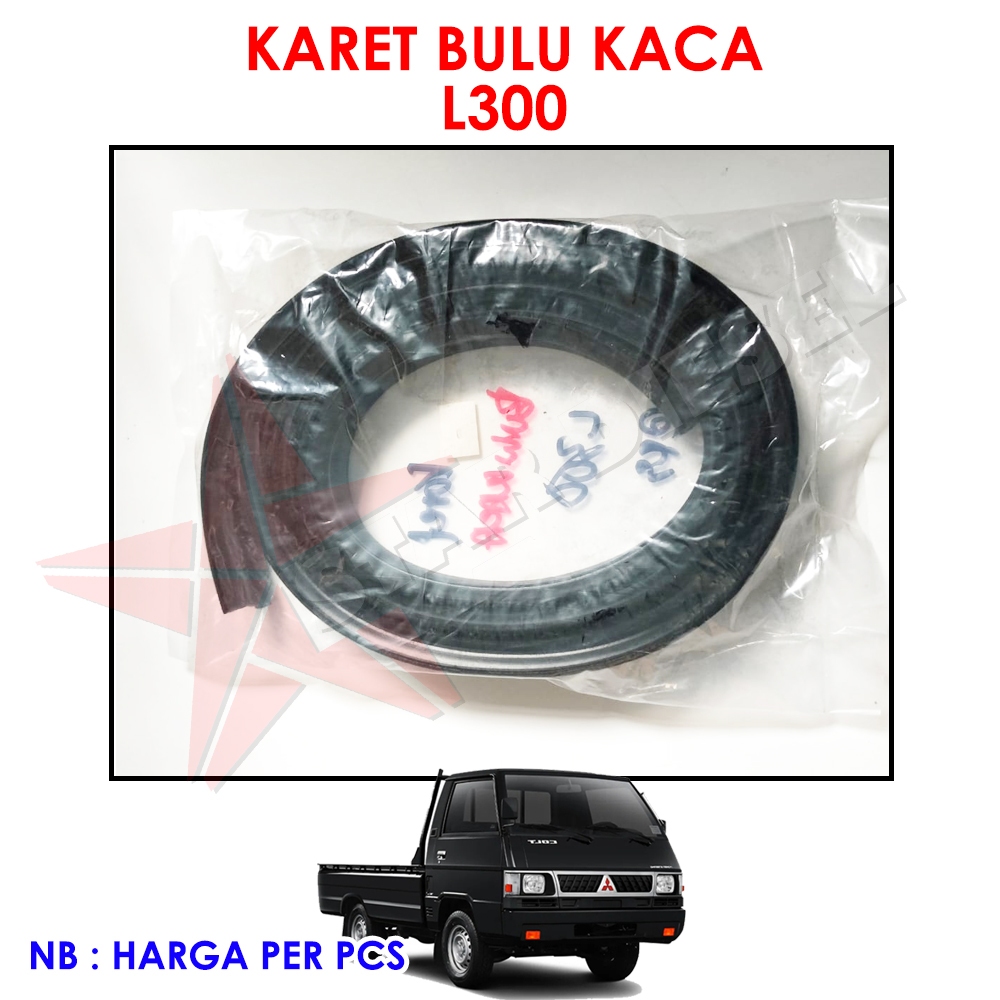 KARET BULU KACA L300 KARET KACA NAIK TURUN PINTU KACA L300