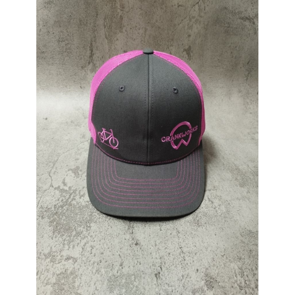 Topi Outdoor Sepeda Trucker Crank Works