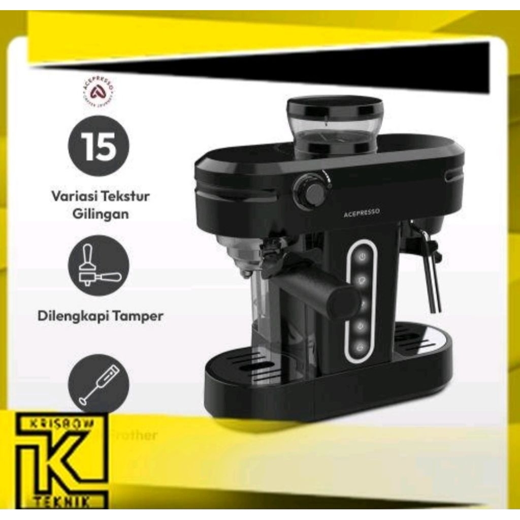 mesin kopi coffe maker Acepresso dengan grinder kopi original ace presso