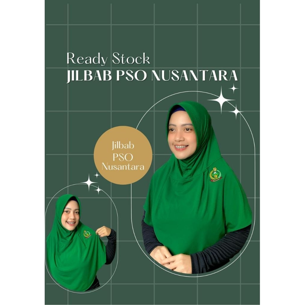 Jilbab PSO Persit - PSO Nusantara Sesuai Mupus