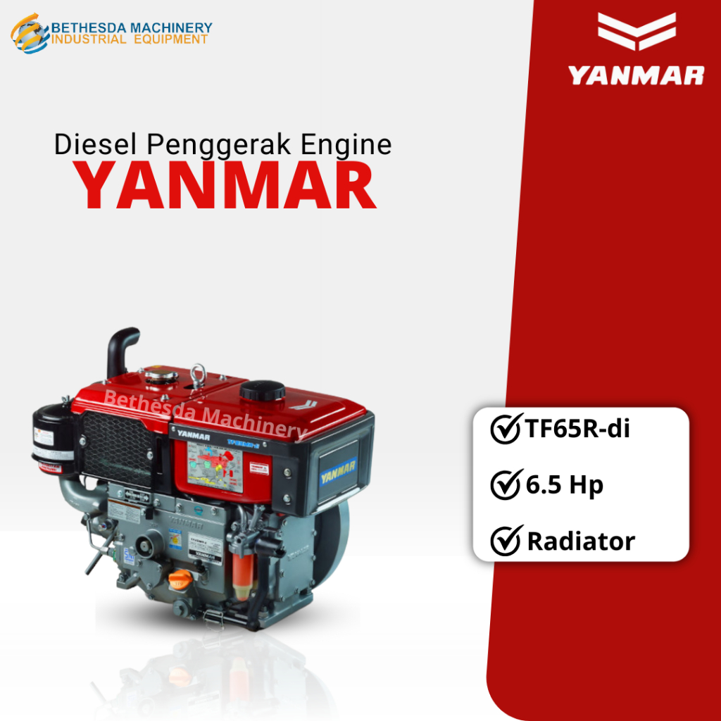 Diesel Penggerak 6.5 Hp Mesin Serbaguna YANMAR TF65R