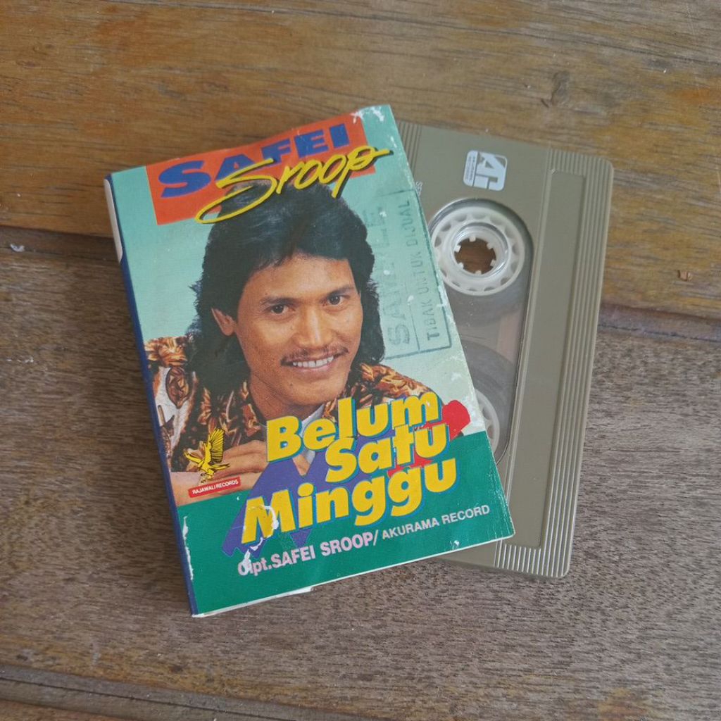 Kaset Dangdut Langka Safei Sroop Belum Satu Minggu/akurama records