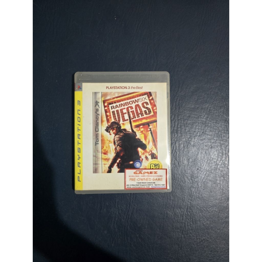 BD Kaset Game PS3 Tom Clancy's Rainbow Six Vegas
