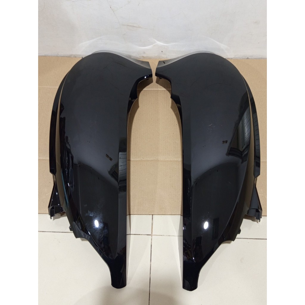 Cover Body Belakang Honda Scoopy Prestige 2020-2023 Bodi Samping Scoopy Prestige K2F HITAM Tenshi