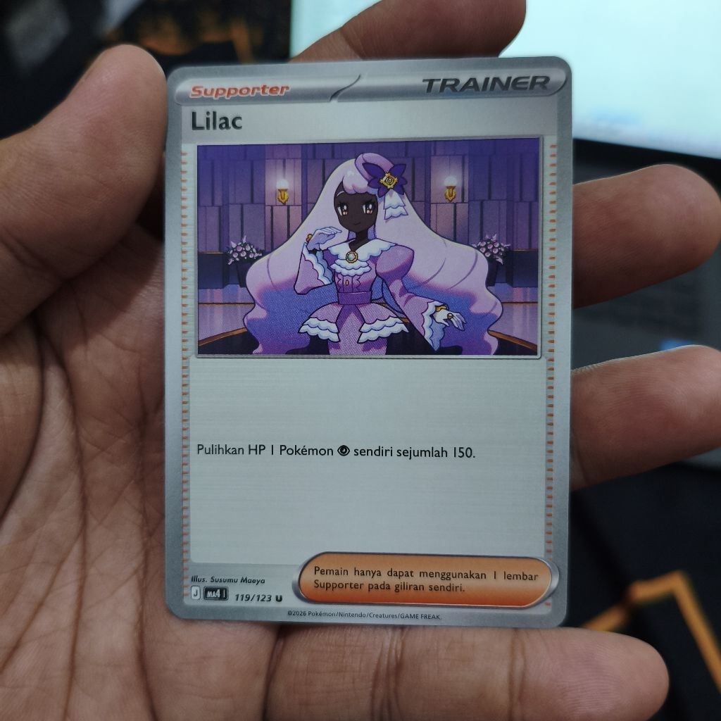 lilac ledakan peniada - tcg pokemon / kartu pokemon