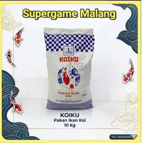Koiku Pakan Koi Makanan Grow Warna Growth Pertumbuhan Color Colour