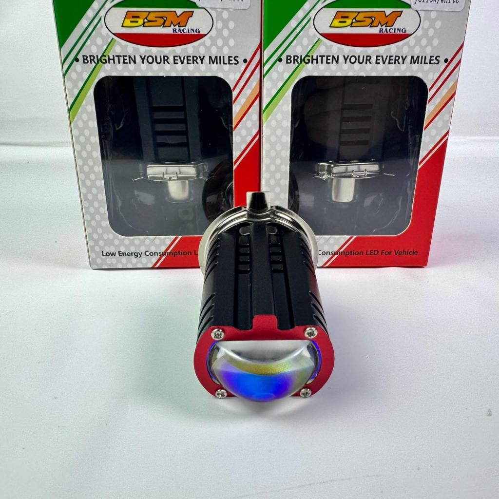 Lampu H4 LED BSM Billed Bright Putih Kuning Putih Putih
